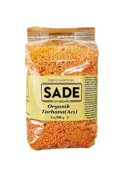 Sade Organik Acı Tarhana 500 Gr