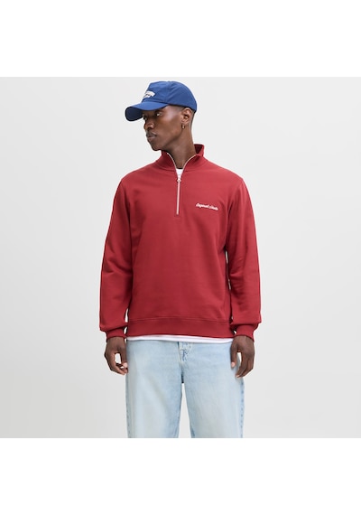 Jack & Jones Norrebro Erkek Kırmızı Sweatshirt 12282899-tbr Kırmızı Jack & Jones Norrebro Erkek Kırmızı Sweatshirt 12282899-tbr Kırmızı