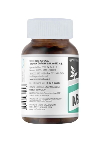 Sepe Natural Nop Enginar Artichoke 60 Kapsül 500 MG