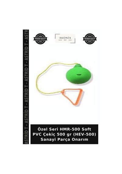 Özel Seri Hmr-500 Soft Pvc Çekiç 500 Gr Hev-500 Sanayi Parça Onarım