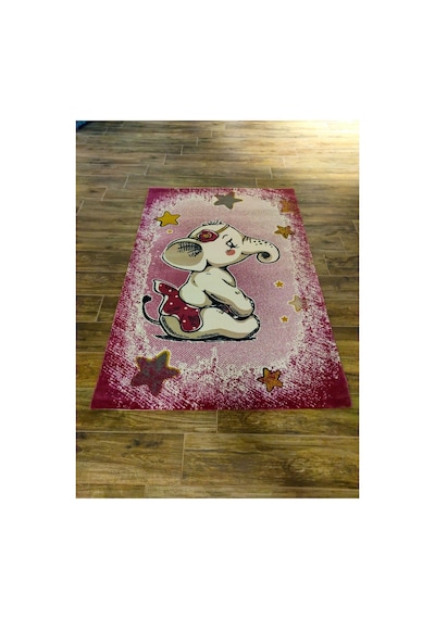 Hello Kids Kd27a Pembe-kahve-krem Halı