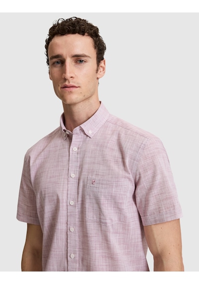 Pierre Cardin Erkek Bordo Gömlek Kısa Kollu 50325364-vr014