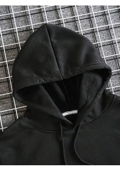 Hunors Sportswear & Company Türk Bayrakları Baskılı Unisex Model Pamuklu Bisiklet Yaka Sweatshirt SIYAH