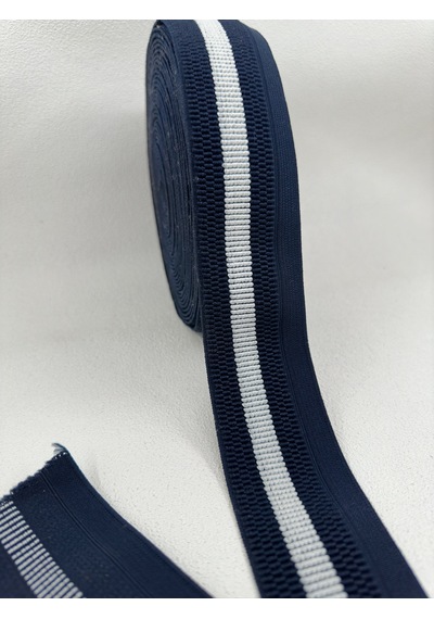 3.5 Cm Petekli Lastik-5 Metre-lacivert