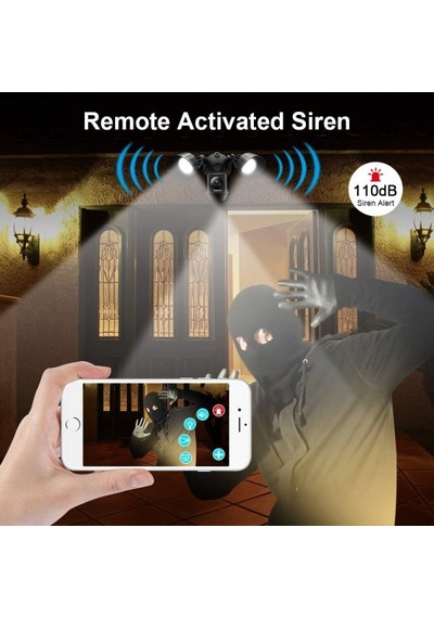 Opax-90120 Projektörlü Wifi Kamera/Alarm/Karşılıklı Konuşma