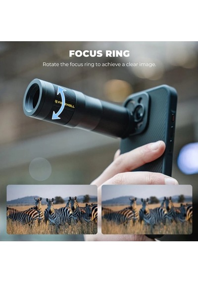 Freewell Apple Uyumlu iPhone , 15 Pro Max 6x Telephoto Lens Standart
