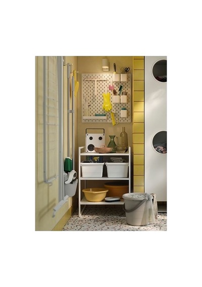Ikea Vappeby Bluetooth Hoparlör, Beyaz, 20x20 Cm