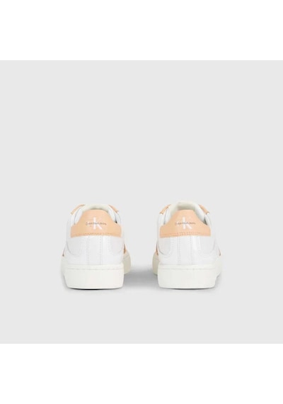 Calvin Klein Classıc Cupsole Low, 02s Beyaz Kadın Spor Ayakkabı & Sneaker 39