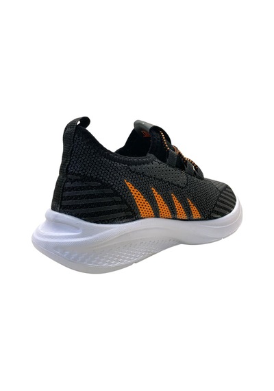 Tuğba Ortopedi 511 Çocuk Lastikli Rahat Sneaker Siyah
