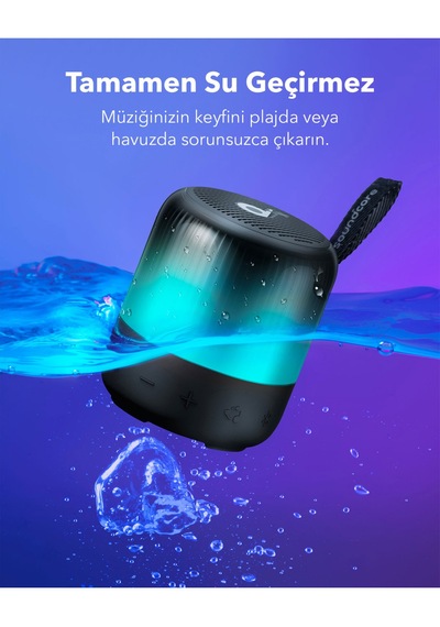 Anker Soundcore Glow Mini Bluetooth Hoparlor A3136