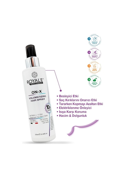 Royale Professional Bakım Etkili Besleyici Saç Parfümü 250 Ml