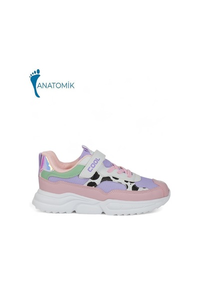 Kidessa 2015 Anatomik Tabanlı Unisex Çocuk Günlük Spor Ayakka Pudra Çok Renkli