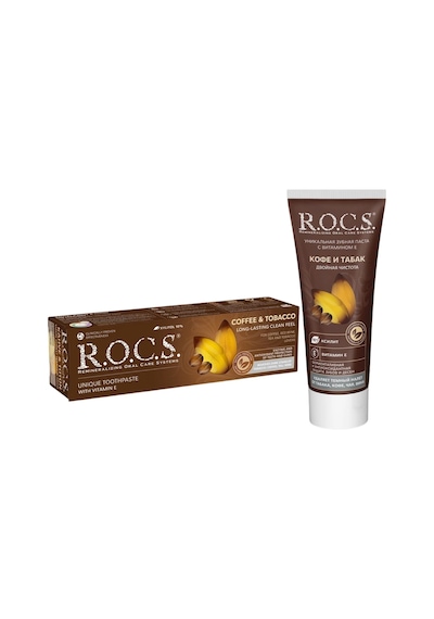 R.o.c.s. Kahve & Tütün Lekelere Karşı Diş Macunu 60ml