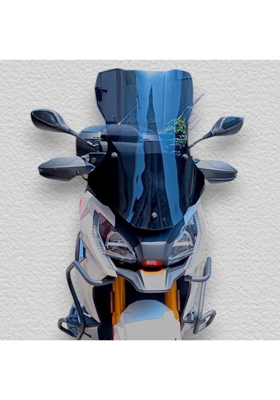 Peugeot Xp400 Gt Uyumlu Ön Cam Şeffaf, Füme, 65cm Yükseklik