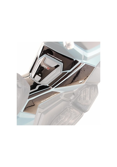 GP Kompozit  SYM ADX 125 2023-2024 Uyumlu Tank Pad Seti Siyah