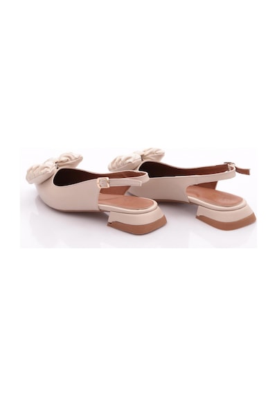 Dgn 2886 Kadin Fiyonk Detayli Babet Bej