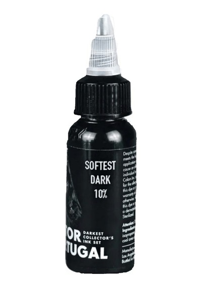 Victor Portugal Ink Softest Dark - Radiant Tattoo Dövme Boyası - 1oz/30ml