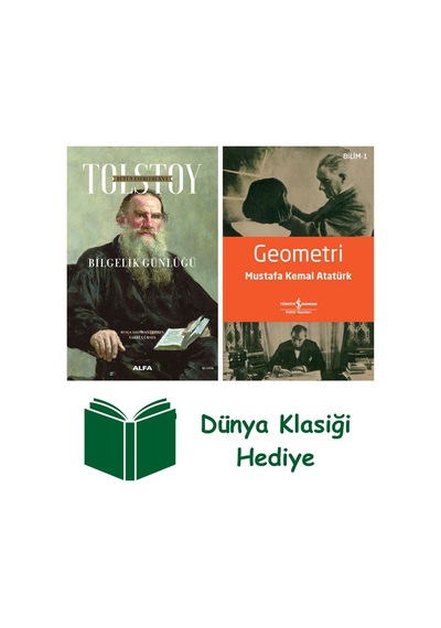 Tolstoy Bütün Eserleri 16 + Geometri + Dünya Klasiği Hediye