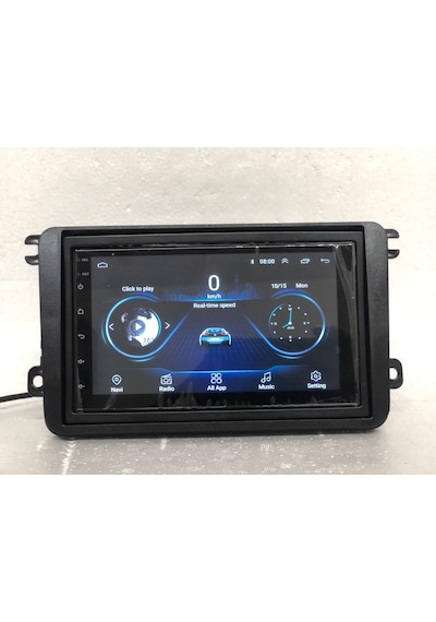 Volkswagen Caddy Android 7 İnç Üniversal Dabıl Gps Usb Sd Bt