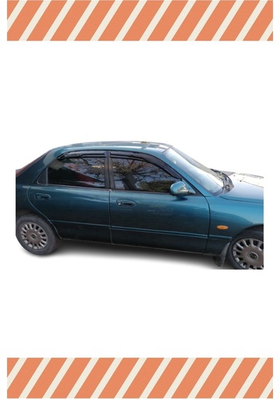 Mazda 626 Sedan 1992-1997 Modellerine Özel 4'lü Mügen Tip Cam Rüzgarlığı
