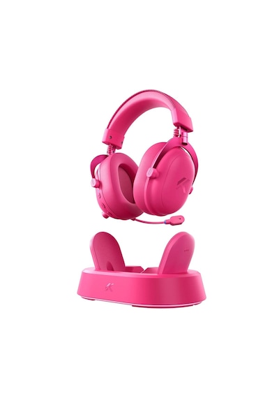 Mchose V9 Turbo+ Berry Red 7.1 Surround Kablosuz Gaming Kulaklık Hw-v9-12