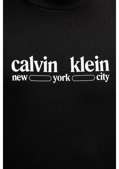 Calvin Klein Erkek T Shirt Lv14re831g Ub1 Siyah Siyah