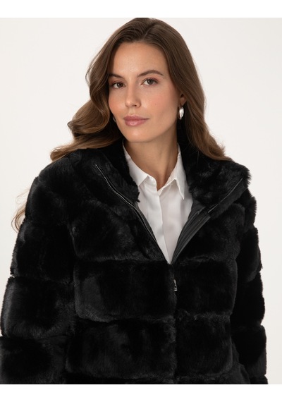 Pierre Cardin Kadın Mont 50308995-vr046 Siyah