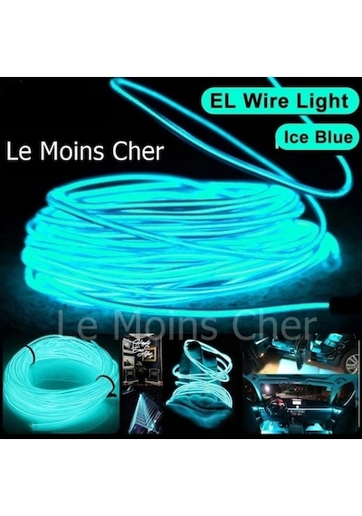 Mercedes C180k Ice Blue 2 Metre Neon Ip Led Torpido Fitili