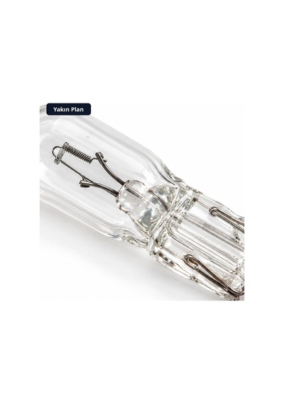 Trobus T5 Halojen Ampul Tek Duylu 12v 1,2w Sarı Işık