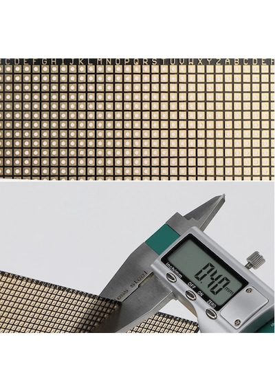 6x8cm Esnek Çift Yüz Pertenaks Pcb 0.4mm Kıvrılabilir Kağıt Proto Pertinaks Elektronik Devre Test