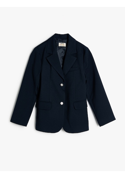 Koton Blazer Okul Ceketi Klasik Yaka Cep Detaylı Uzun Kollu Düğmeli Lacivert 5wkg20038aw Lacivert Koton Blazer Okul Ceketi Klasik Yaka Cep Detaylı Uzun Kollu Düğmeli Lacivert 5wkg20038aw Lacivert