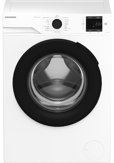 Grundig GNWM 81612 A 457100056300 1000 Devir 8 KG Çamaşır Makinesi