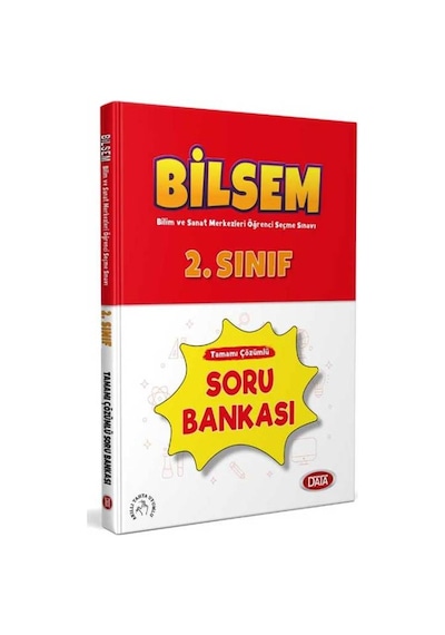 2. Sınıf Bilsem Tamamı Çözümlü Soru Bankası Data Yayınları