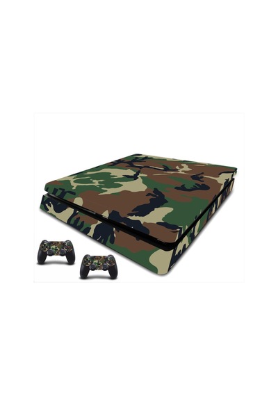 PS4 Slim Kamuflaj Sticker Seti