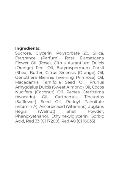 Dr Teal's Shea Sugar Scrub Rose Vücut Peeling 538 G