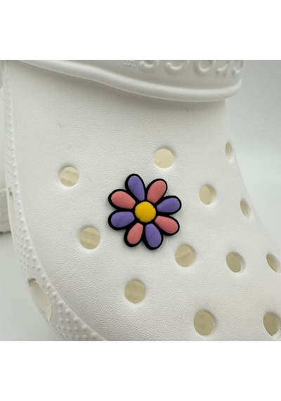 Crocs Terlik Süsü Ve Aksesuarı , Çanta Süsü Jibbitz 3d Renkli Papatya 05 Logo Aksesuar Mor-pembe-turuncu-siyah Crocs Terlik Süsü Ve Aksesuarı , Çanta Süsü Jibbitz 3d Renkli Papatya 05 Logo Aksesuar Mor-pembe-turuncu-siyah