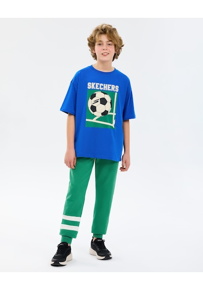 Skechers B Lw Fleece Sweatpant Büyük Erkek Çocuk Haki Eşofman Altı Sk2610051-1027 Haki