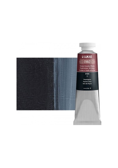 Lukas 1862 37 ML Yağlı Boya Seri:1 No:0184 Paynes Gri