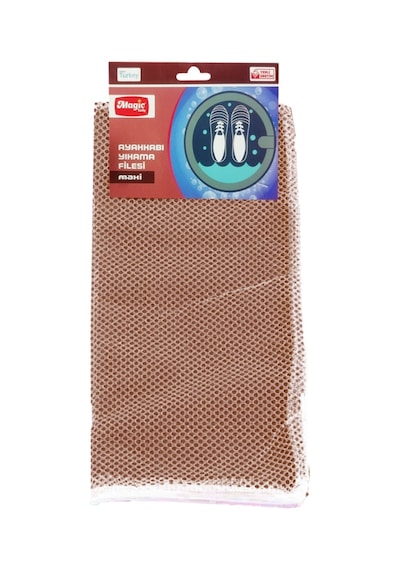 Magic Lady Ayakkabı Yıkama Filesi 40x40 Maxi Kahverengi