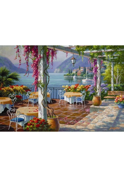 Anatolian 500 Parça Mor Salkımlı Teras Puzzle