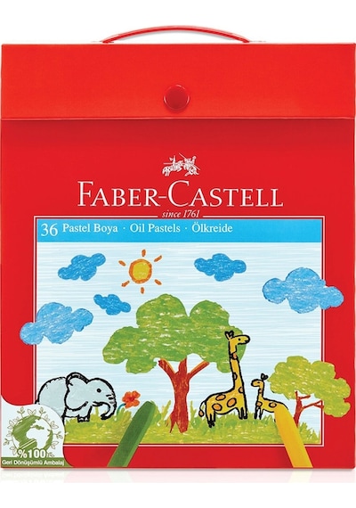 F.c. 36 Renk Pastel Boya Çok Renkli
