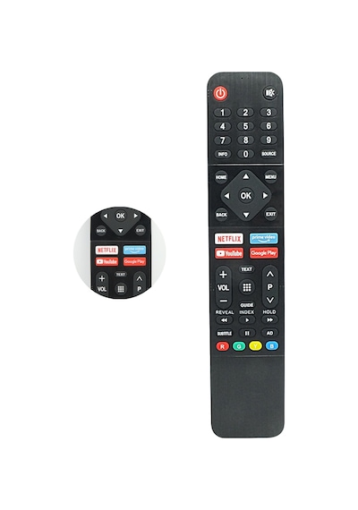 Arçelik Uyumlu Beko Grundig Netflix-Youtube-Prime Video-Google Play Tuş