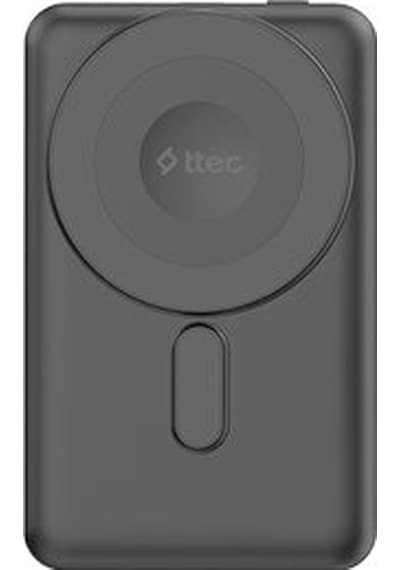 Ttec Recharger M 10.000mah Magsafe Uyumlu Pd 20w Lightning Ve Usb-c Dahili Kablolu Stantlı Taşınabil Siyah