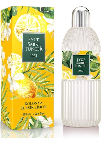 Eyüp Sabri Tuncer 80 Derece Klasik Limon Kolonyası Cam Şişe 400 ML