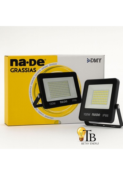 Na De Grassıas 100w Slim Led Projektör Tekli