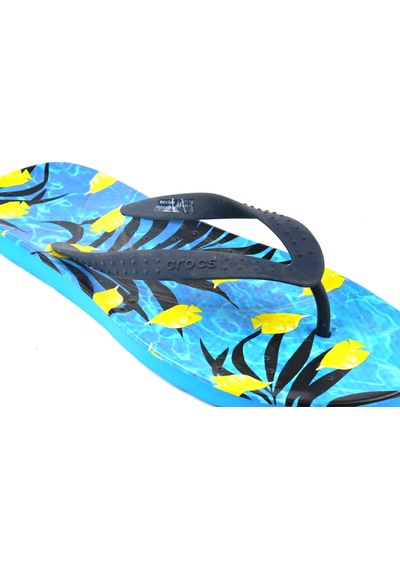 Crocs Chawaıı Erkek Terlik 204051-456 Çok Renkli