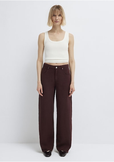 Mavi - Bordo Keten Pantolon 1011267-70259
