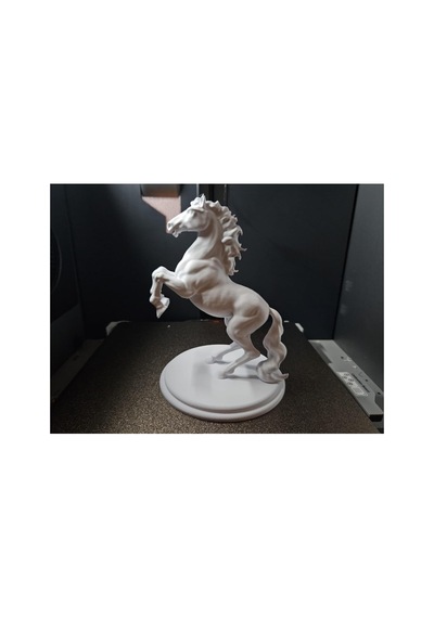 15cm Şaha Kalkmış At Binicilik Figürü 15 Cm Minimalist Şık Biblo Modern Ev Dekorasyon Aksesuarı Genel