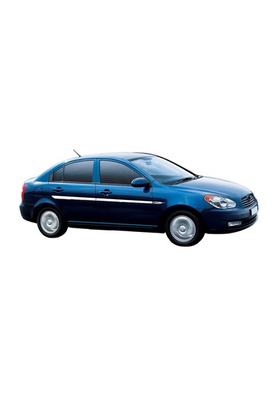 S-Dizayn Hyundai Accent Era Krom Yan Kapı Çıtası 4 Prç 2005-2011