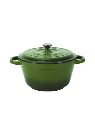 Lava Döküm Yuvarlak Tencere Döküm Demir Kapak New Heritage Serisi Çap(Ø)24cm.